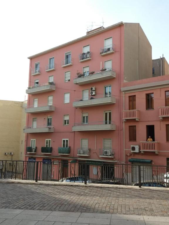 The building's façade